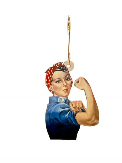 Rosie the Riveter Ornament #T234