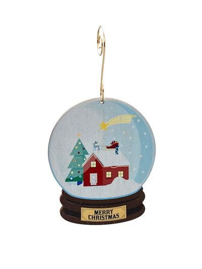 Snow Globe Ornament #9893
