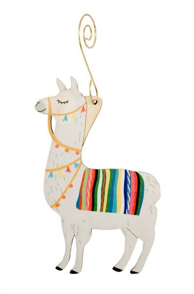 Llama Ornament #9947
