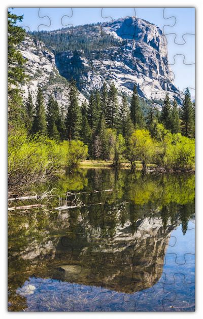 Yosemite MIRROR Lake Puzzle - 66PCS - #6502