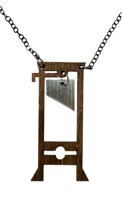 Guillotine NECKLACE  #6153