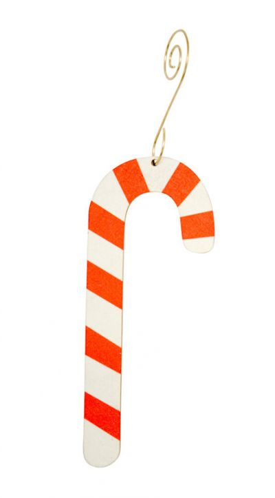 CANDY Cane Ornament #9988