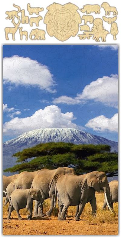 Mount Kilimanjaro Jigsaw PUZZLE - 277PCS - #6760