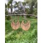 dreamcatcher bamboo earrings