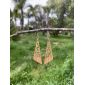 zetangle bamboo earrings