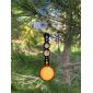 wood solar system ornament