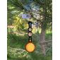 wood solar system ornament